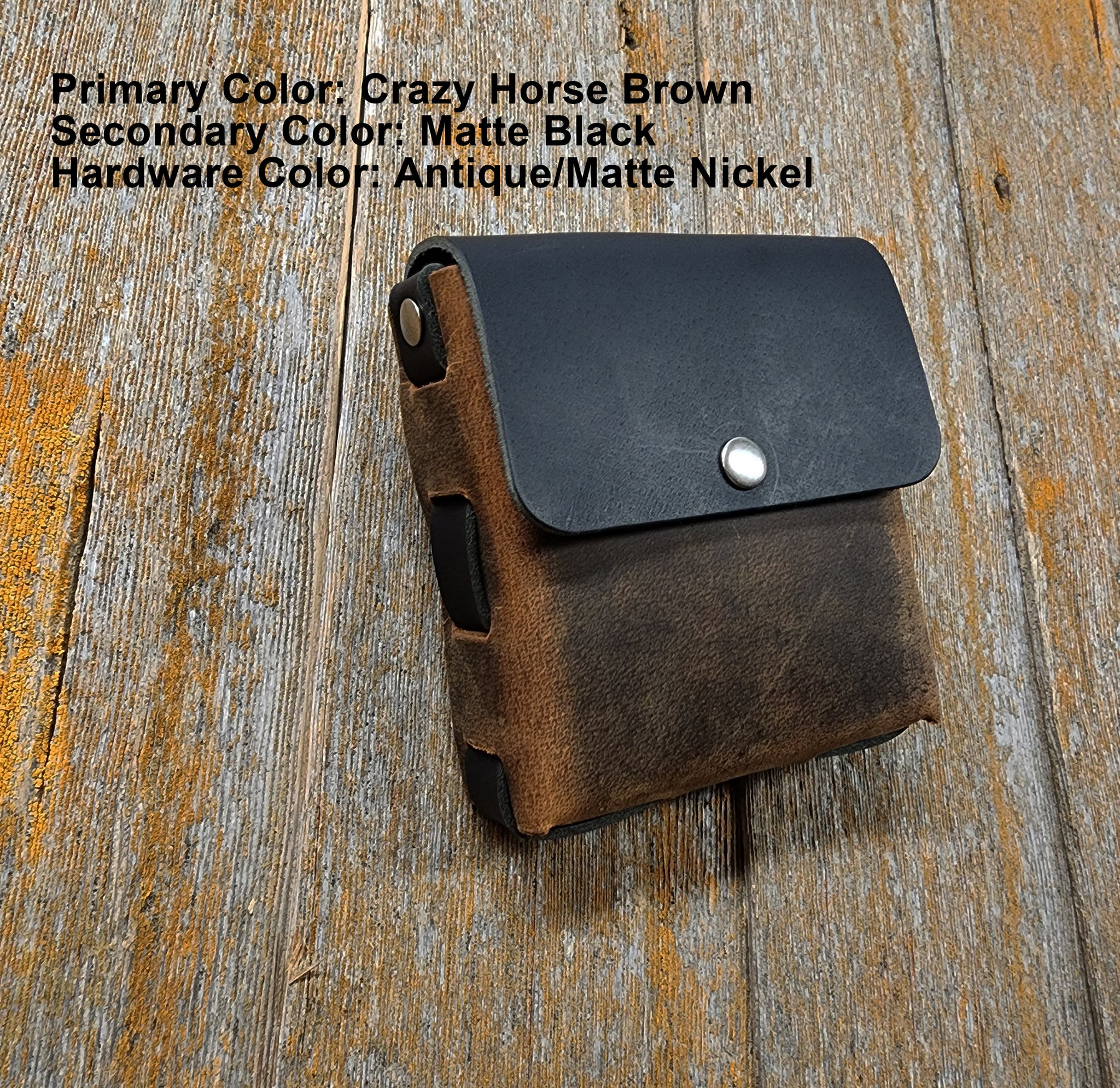Compass Pouch Belt Pouch – Journeyman Handcraft